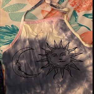 Shein sun and moon crop top